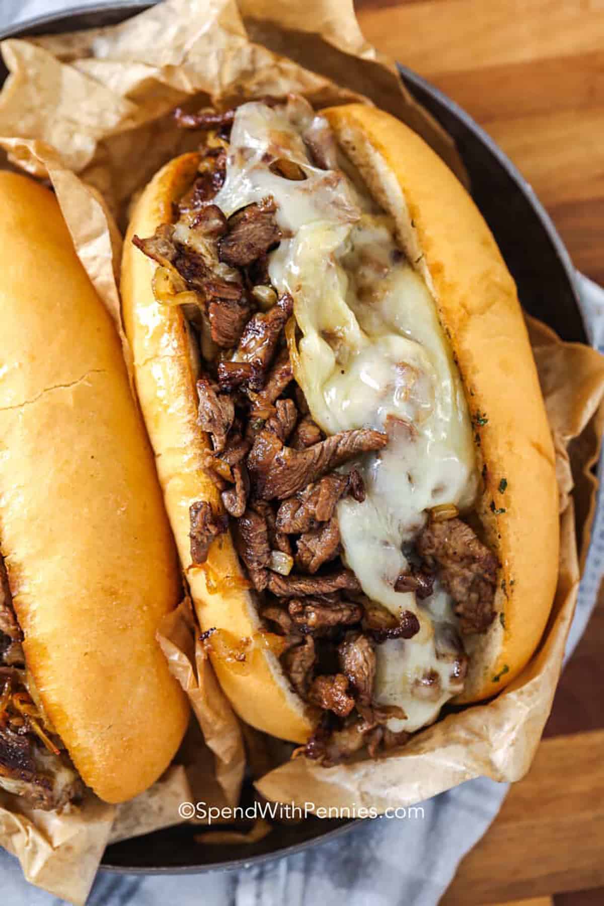 Rețetă pentru Cheesesteak din Philly